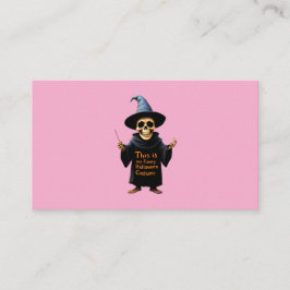 Det här är min konstiga Halloween-Perfekt-enhet Visitkort