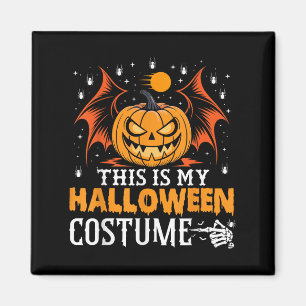 Det här är min konstiga pumpkin Halloween-dräkt Magnet