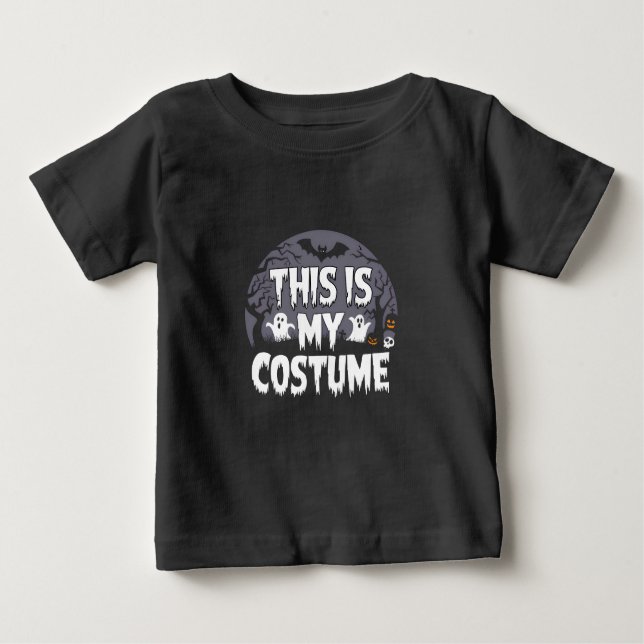 Det här är min kostym Halloween T Shirt (Framsida)