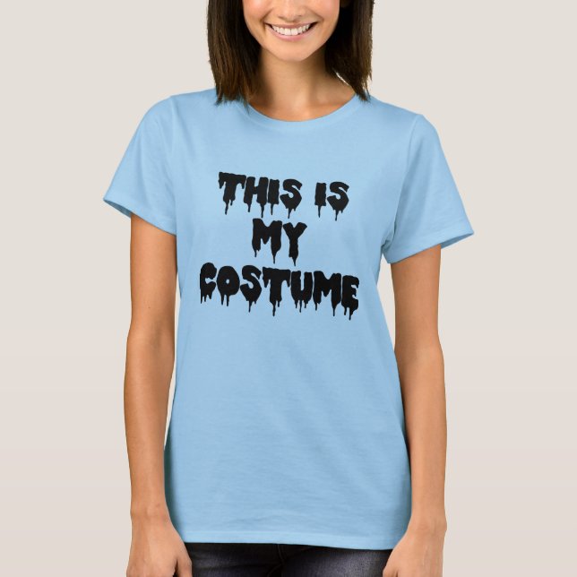 Det här är min kostym Halloween-tshirt Tröja (Framsida)