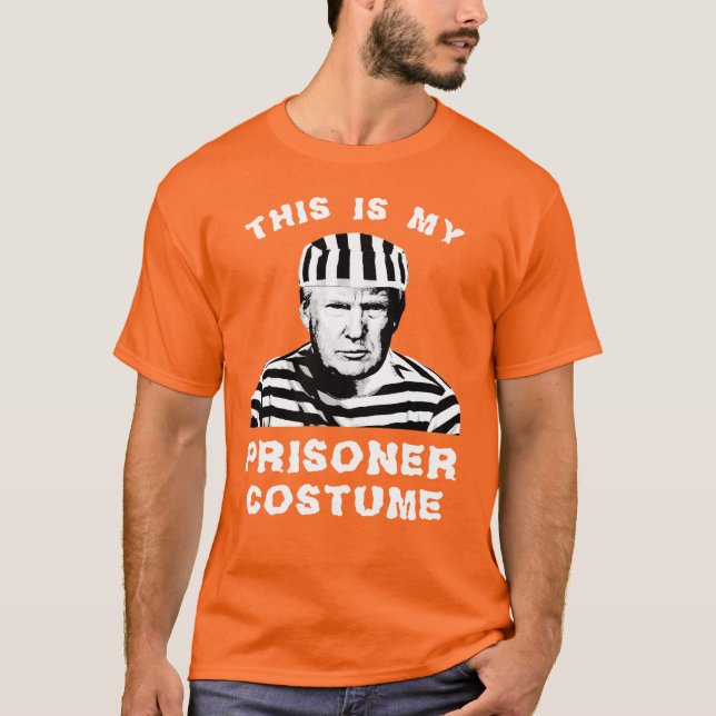 Det här är min kriminaltrumpkostym t shirt (Framsida)