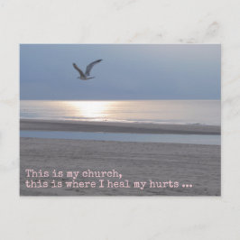 Det här är min kyrka | Vykort för inspirationsinci