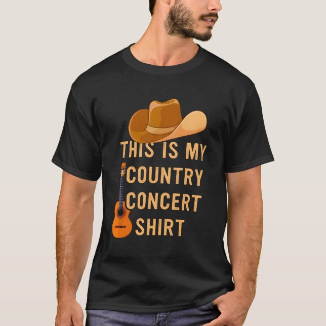 Det här är min Land Concer Music T Shirt (Framsida)