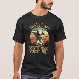 Det här är min Land Music Concer på södra Westerna T Shirt