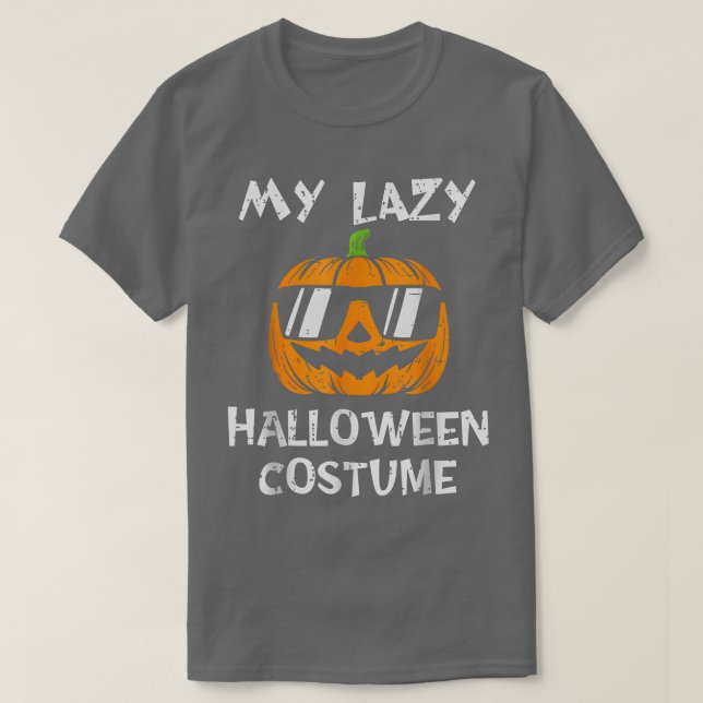 Det här är min lata halloween-dräkt med Jack Lant T Shirt (Design framsida)