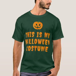 Det här är min lata halloween-dräkt med Jack Lant T Shirt