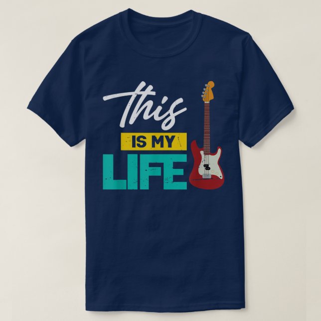 Det här är min LifeGuitar 2962 T Shirt (Design framsida)