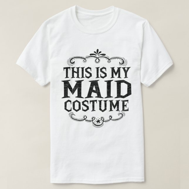 Det här är min lilla Lazy Halloween Costume T Shirt (Design framsida)