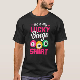 Det här är min Lucky Bingo Bingo Player Grandma T Shirt