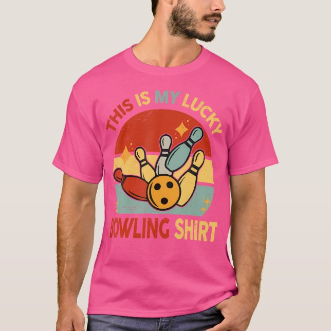 Det här är min Lucky Bowling s Bowler T Shirt (Framsida)