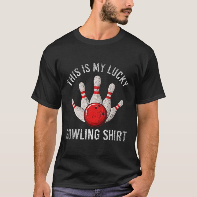 Det här är min Lucky Bowling Shirt T (Framsida)