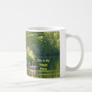 Det här är min Lycklig Ställe Kaffemugg