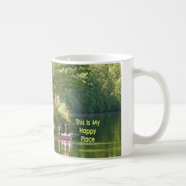 Det här är min Lycklig Ställe Kaffemugg (Höger)