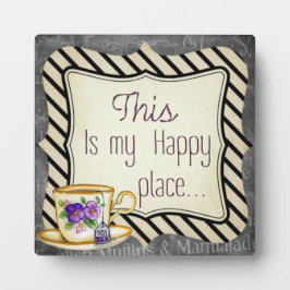 "Det här är min Lycklig Ställe" poster följande mo