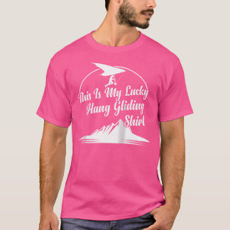 Det här är min lyckliga hänggliding Ganging Glider T Shirt
