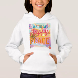 Det här är min lyckliga plats - Tropisk strand T Shirt