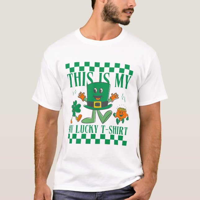 Det här är min lyckliga t-shirt (St Paddy) (Framsida)