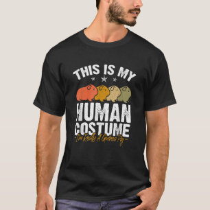 Det här är min mänskliga dräkt Guinea Gris Älskare T Shirt