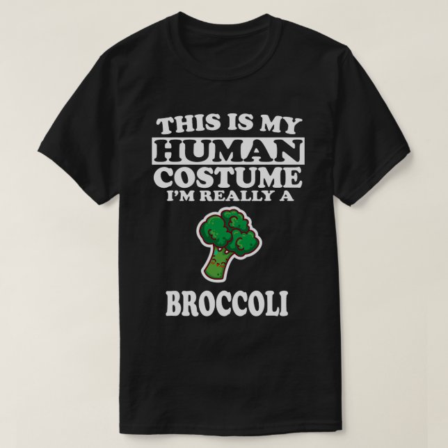Det här är min mänskliga dräkt Im Verkligen A Broc T Shirt (Design framsida)