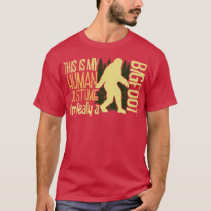 Det här är min mänskliga dräkt Im Verkligen A T Shirt