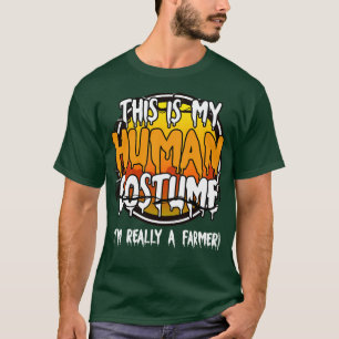 Det här är min mänskliga dräkt Im Verkligen en bon T Shirt