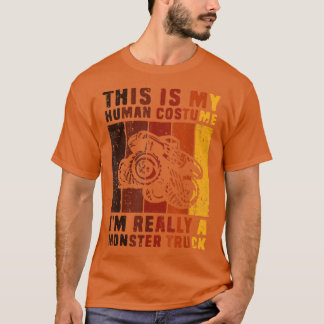 Det här är min mänskliga dräkt Im Verkligen en Mon T Shirt