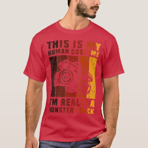 Det här är min mänskliga dräkt Im Verkligen en Mon T Shirt