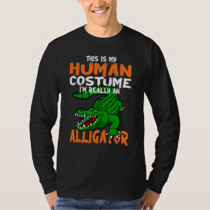 Det här är min mänskliga dräkt Im Verkligen och Al T Shirt
