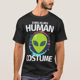 Det här är min mänskliga dräkt Im Verkligen och Al T Shirt