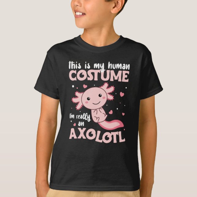 Det här är min mänskliga dräkt im verkligen och ax t shirt (Framsida)