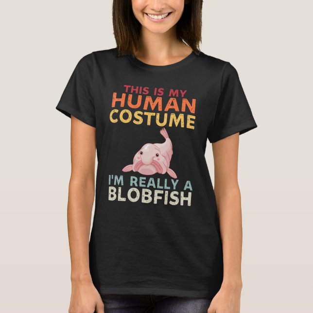 Det här är min mänskliga dräkt Im-Verkligen. T Shirt (Framsida)