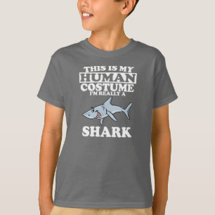Det här är min mänskliga dräkt jag är en Shar T Shirt