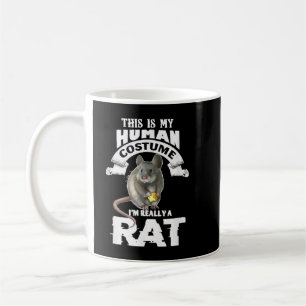 Det här är min mänskliga dräkt jag är Verkligen A Kaffemugg