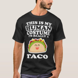 Det här är min mänskliga dräkt, jag är Verkligen A T Shirt