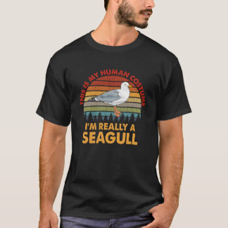 Det här är min mänskliga dräkt jag är Verkligen A T Shirt
