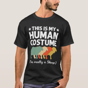 Det här är min mänskliga dräkt jag är Verkligen A T Shirt