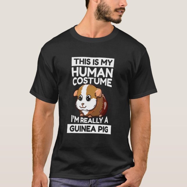 Det här är min mänskliga dräkt jag är Verkligen A  T Shirt (Framsida)