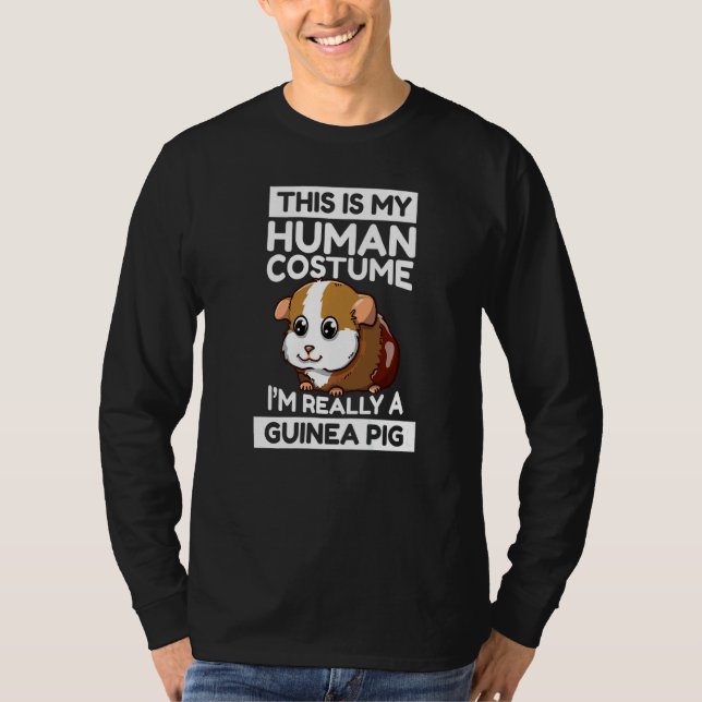 Det här är min mänskliga dräkt jag är Verkligen A  T Shirt (Framsida)