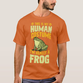Det här är min mänskliga dräkt jag är Verkligen A T Shirt