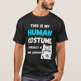 Det här är min mänskliga dräkt jag är Verkligen A T Shirt