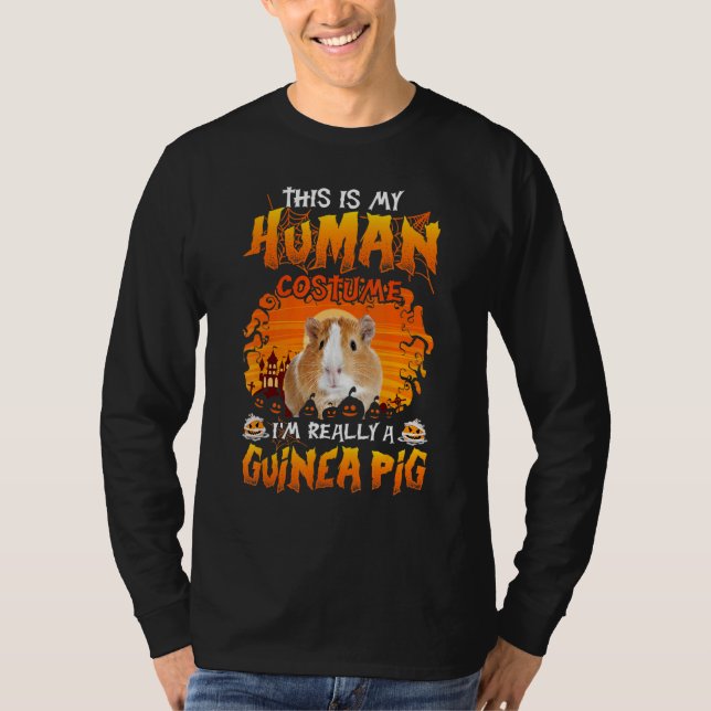 Det här är min mänskliga dräkt jag är Verkligen A  T Shirt (Framsida)