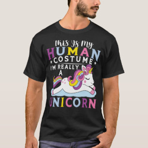Det här är min mänskliga dräkt jag är Verkligen A  T Shirt