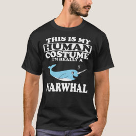 Det här är min mänskliga dräkt, jag är Verkligen e T Shirt