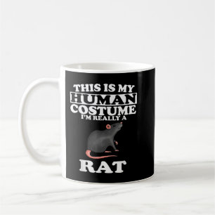 Det här är min mänskliga dräkt jag är Verkligen en Kaffemugg