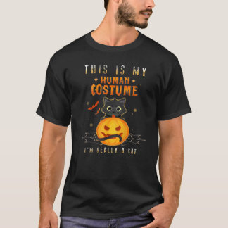 Det här är min mänskliga dräkt jag är Verkligen en T Shirt