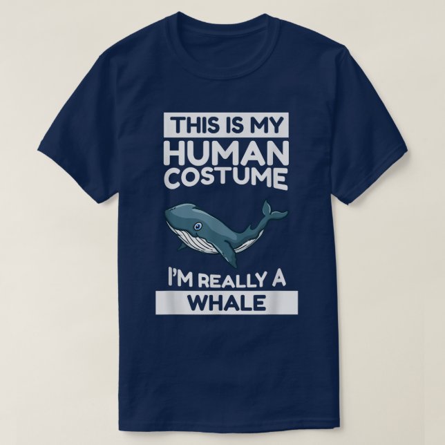 Det här är min mänskliga dräkt jag är Verkligen en T Shirt (Design framsida)