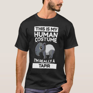 Det här är min mänskliga dräkt jag är Verkligen en T Shirt