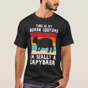 Det här är min mänskliga dräkt jag är Verkligen en T Shirt