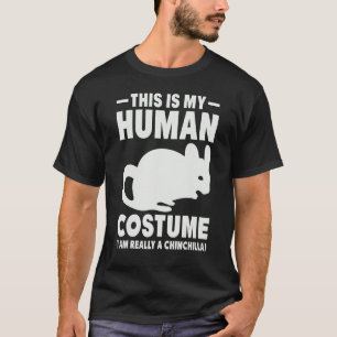 Det här är min mänskliga dräkt jag är Verkligen en T Shirt