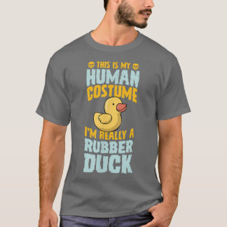 Det här är min mänskliga dräkt jag är Verkligen en T Shirt